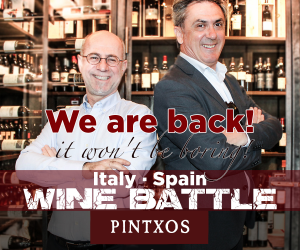 WINE BATTLE Italy vs. Spain med buffet på PINTXOS lørdag d. 30. april 2022, kl. 12.00